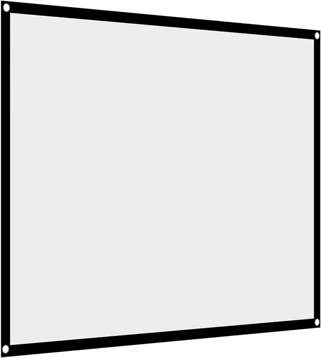 Opvouwbaar Projectiescherm - Buitenfilm Scherm - Thuisbioscoop Presentaties - Voor Achter Projectie - 72 Inch 4:3 - Wit