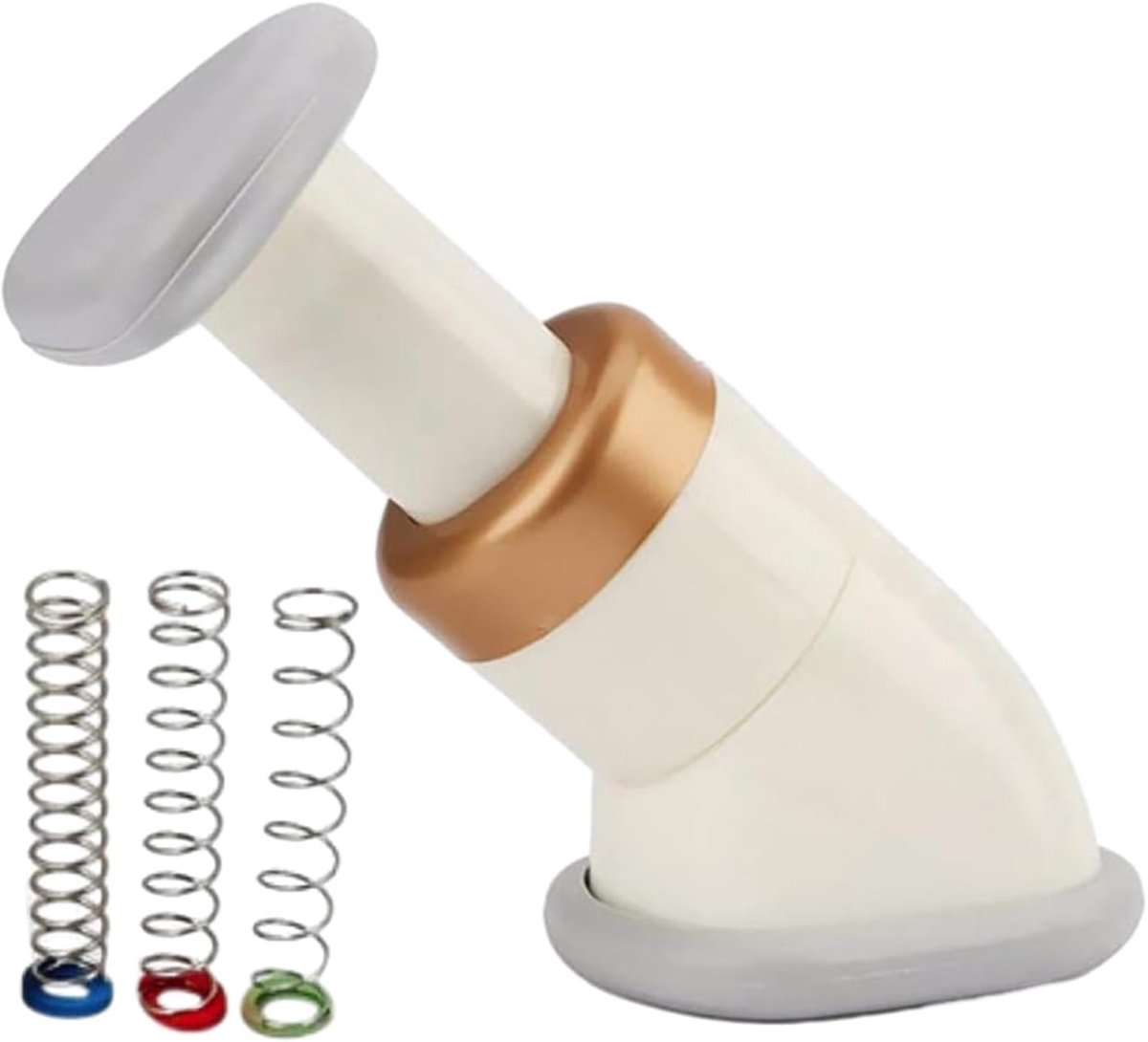 Neklijn Trainer - Gezichtsspanner - Huidversteviging - Verstelbare Weerstand - 13.5 x 5 x 6 cm