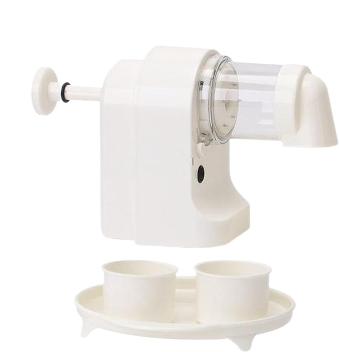 IJsmachine Sneeuw IJsbereider Crush Drankjes Maken Draagbaar Batterij 21 x 13.5 x 21 cm