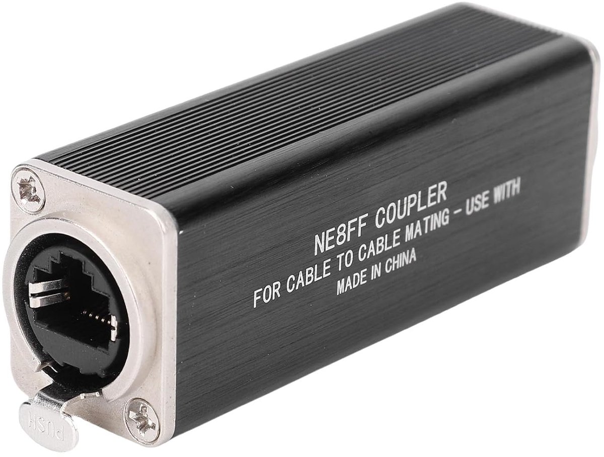 Ethernet Koppeling - RJ45 Extender - Waterdichte Verbinding - IP68 Bescherming - Compact Ontwerp