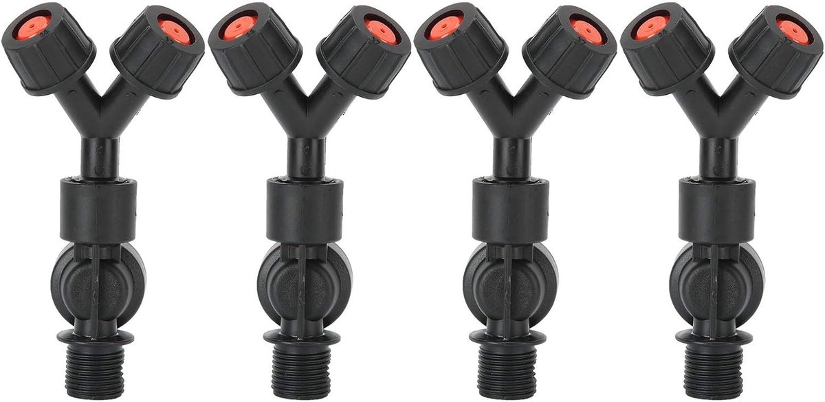 Verneveling Sproeikop - Dual Nozzle - Agrarische Irrigatie - Druppelvrij Ontwerp - DN10 G38