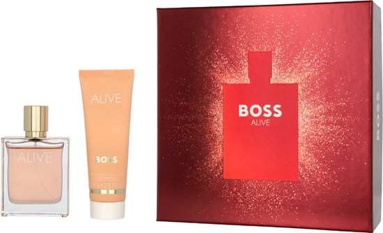 Hugo Boss Alive Geschenkset Eau de Parfum Spray 50ml + Bodylotion 75ml 125 ml