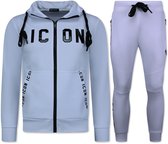 Survêtement de sport ICON - Survêtements homme - Survêtement d'intérieur ICON - 11575 - Wit