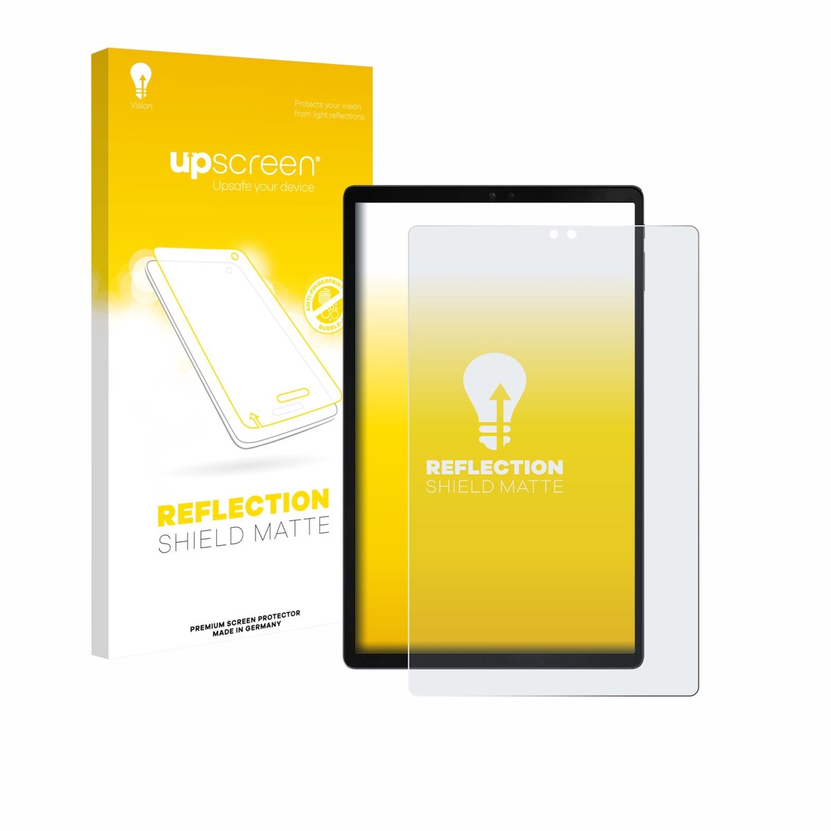 upscreen - Screenprotector voor ZTE Blade X1001 - Folie Beschermfolie anti glare matte