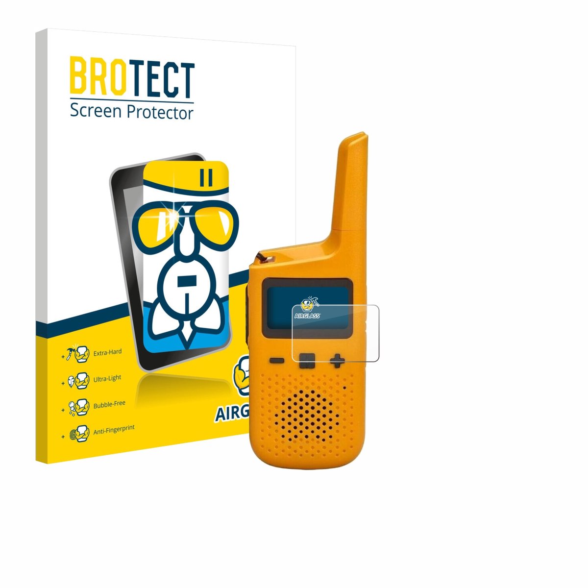 Screenprotector voor Motorola Talkabout T72 Beschermglas transparant
