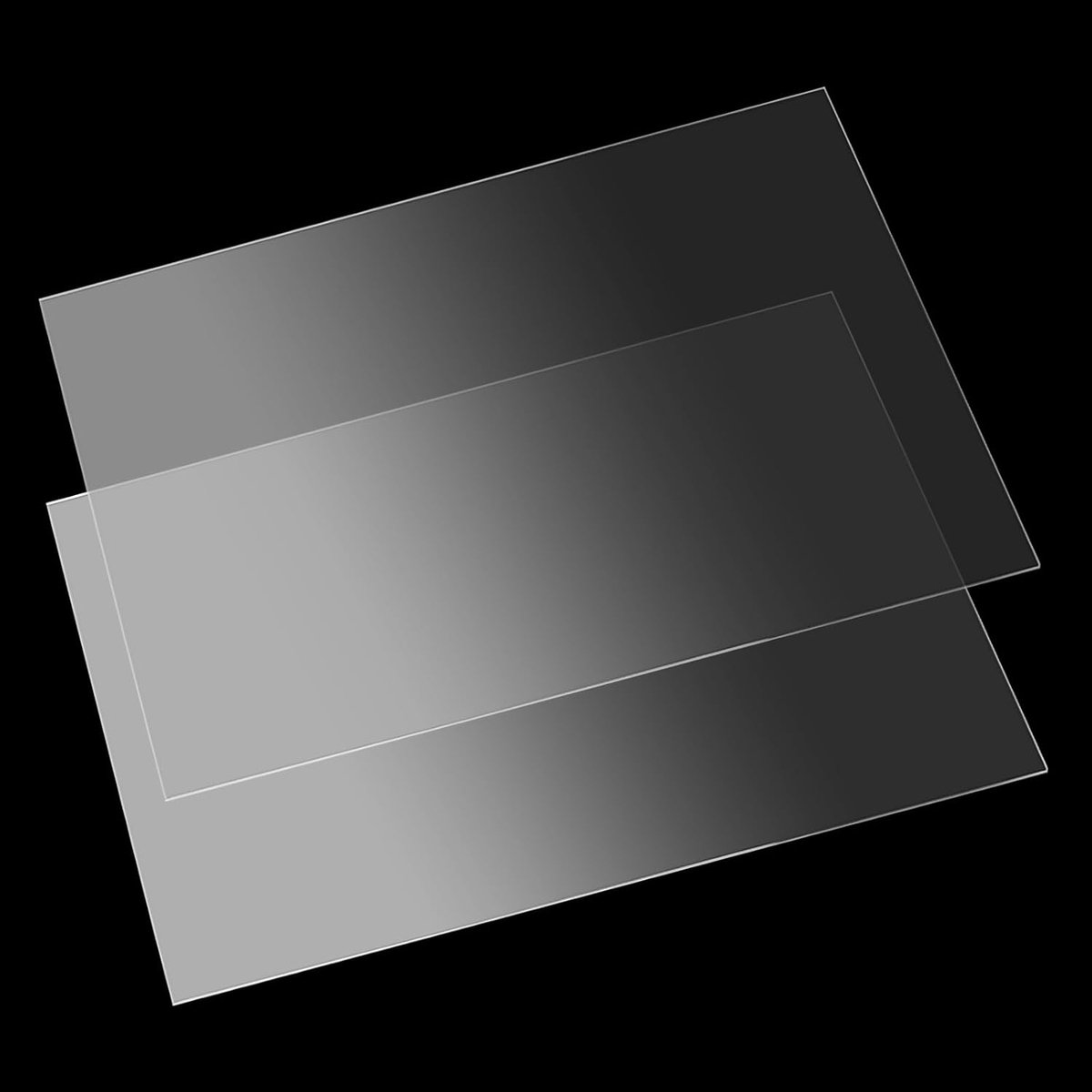 Acryl Platen - Perspex Panelen - Fotolijst Weergave - 3 mm Dik - A3 Formaat - Transparant
