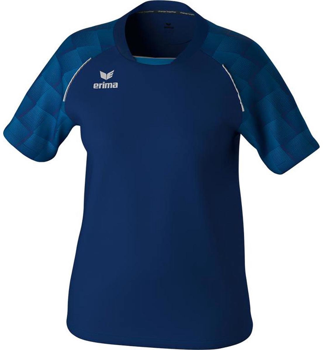 Erima Evo Star Shirt Korte Mouw Dames - New Navy / Mykonos | Maat: 38