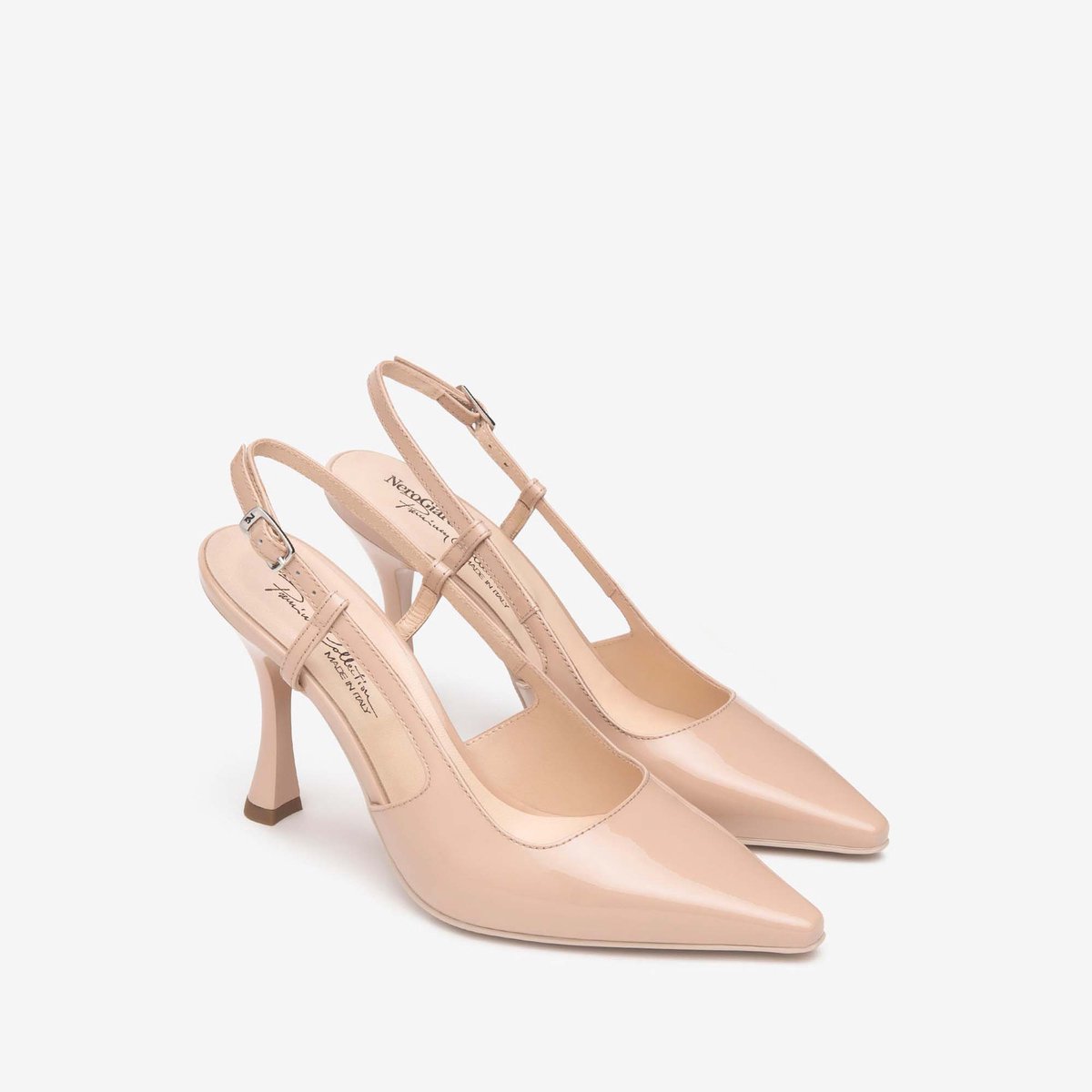 Schoenen Met Hak Nerogiardini Vernice Cipria 6027 Tpu Tito Naturale - Fashion Wear - Vrouwen