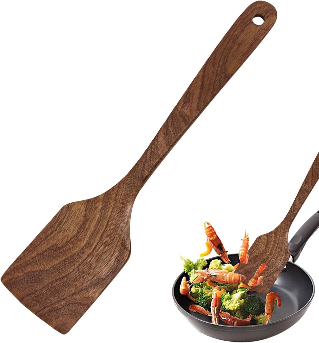 Houten Bakspatel - Keukengerei - Spatel - kokenhulp