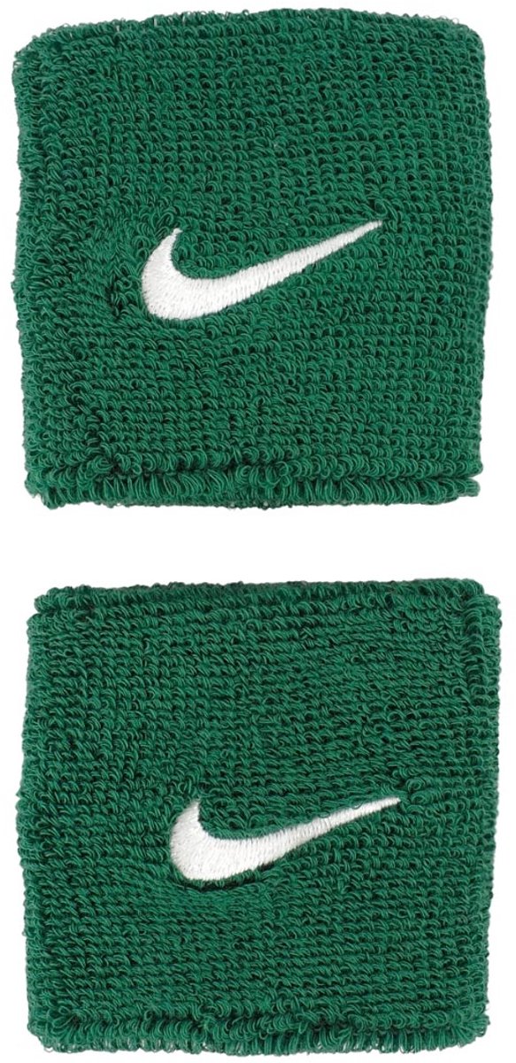 Nike Frotki na Hand Swoosh Wristbands 2 stuks N1012405319OS Groen