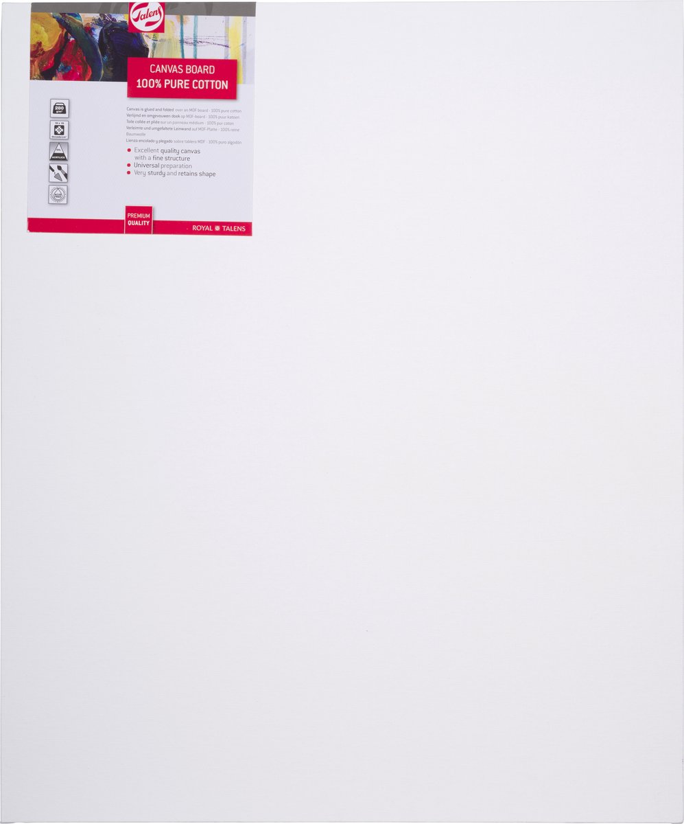 Canvas board canvas 50x60 cm. Talens