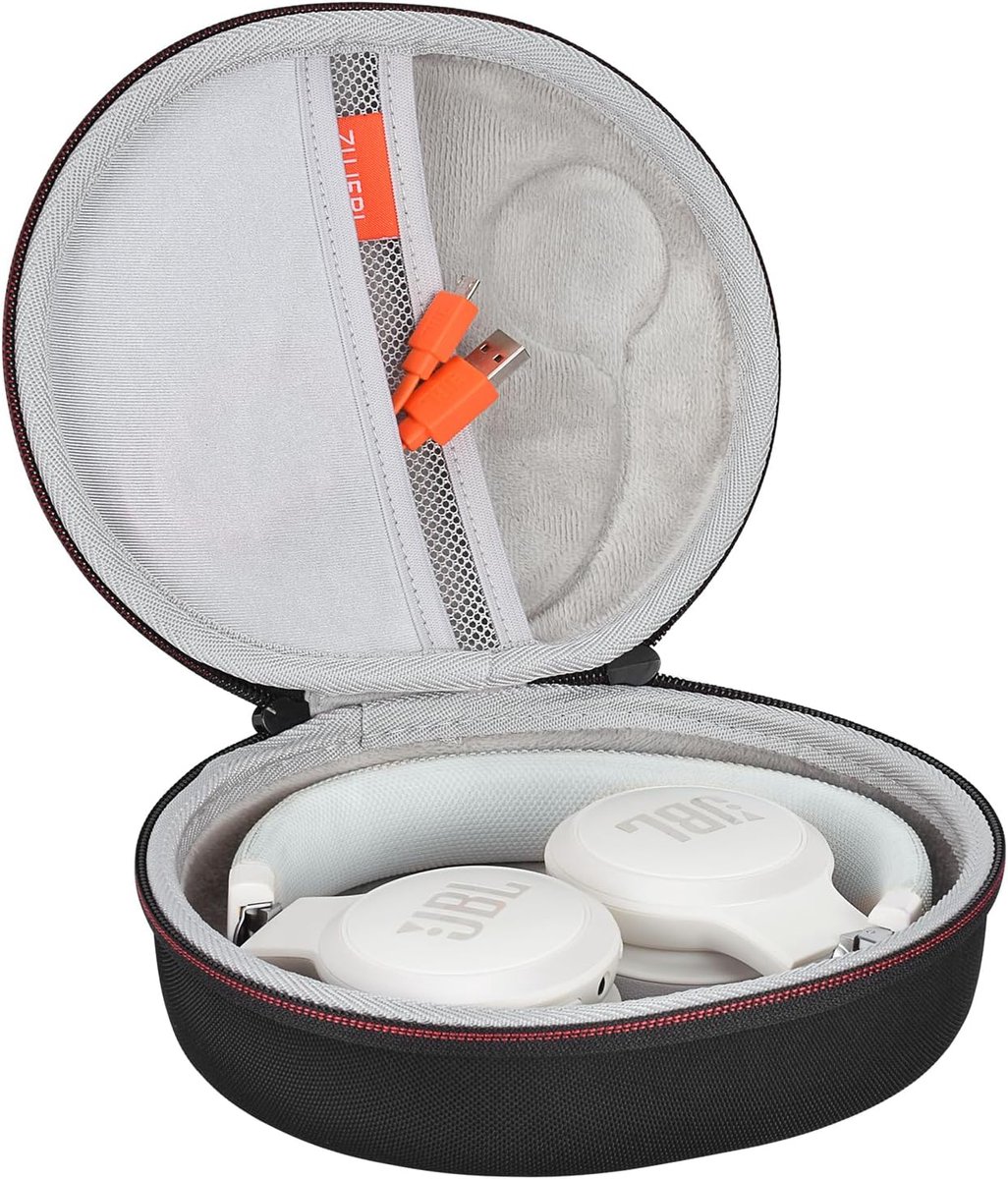 Hoofdtelefoon Hoes - Opbergcase Beschermhoes - Veilig Transport - Schokbestendig Waterdicht - 188 x 165 x 48 cm - Grijs