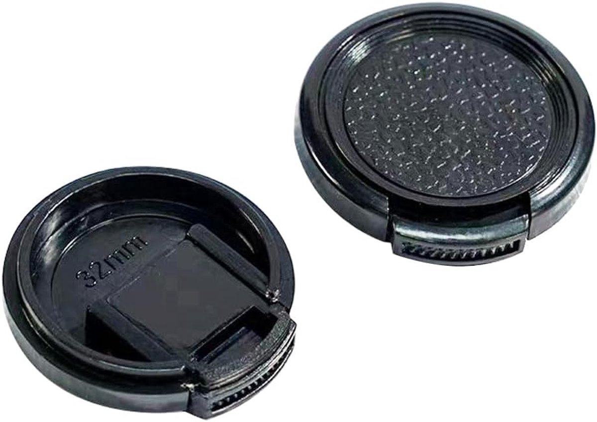 Lensdoppen - Camera Accessoires - Lens Bescherming - Dubbele Verpakking - 32 mm