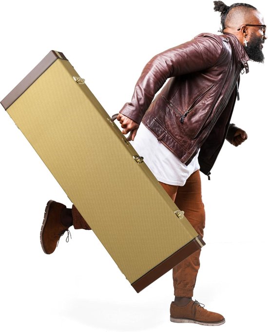 Biljartkeu Koffer Biljartstok Draagtas harde Keu Tas zwart,Hoge kwaliteit PU/foam buis, schokbestendig- 8 holes (91 * 16 * 11cm