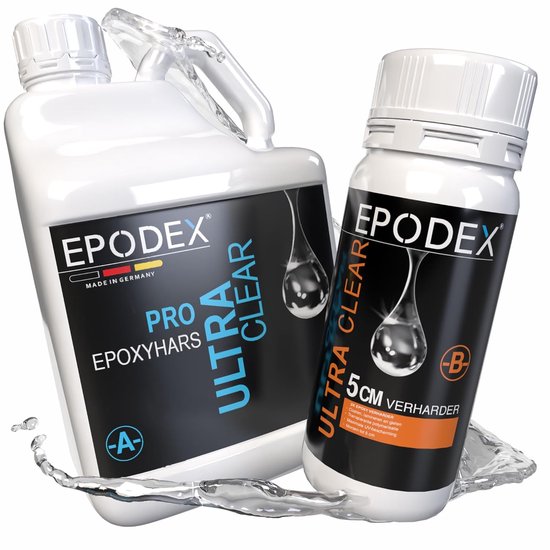 YIEHO UV-epoxyhars, transparant, 200 g, hard, verbeterd, kristalhelder en transparant, voorgemengd, voor het maken van sieraden, knutselen