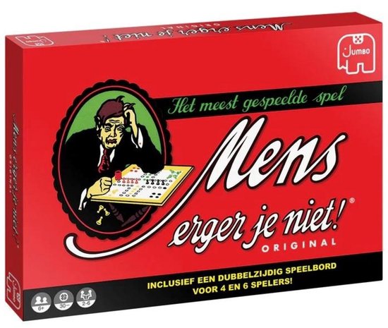Jumbo - Mens Erger Je Niet! - Bordspel - Vanaf 6 jaar