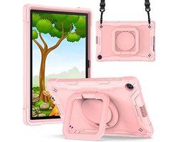 Tablethoes geschikt voor Huawei MatePad T10 & T10s 10.1 inch – Roze – Met standaard
