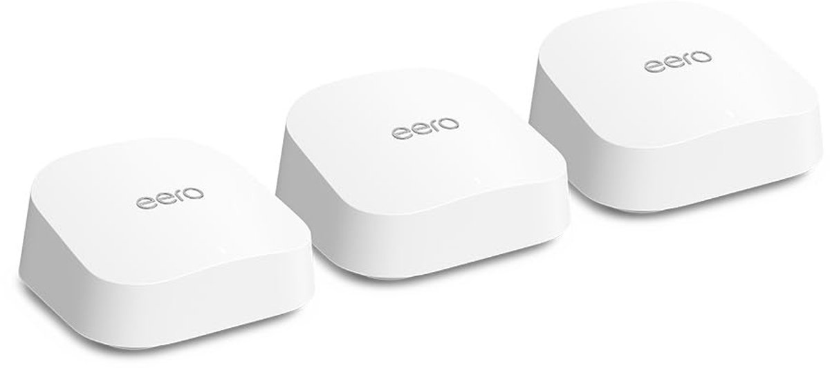 eero 7 WiFi 7 mesh router met Thread border router Matter - 3 stuks