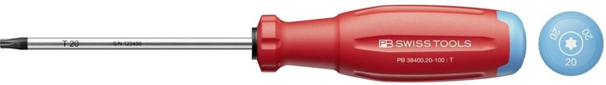 Schroevendraaier T20x100mm SwissGrip EVO PB Swiss