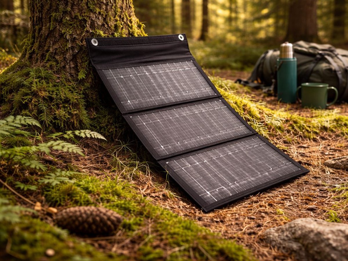 Draagbaar Zonnepaneel 20W – Opvouwbaar Solar Paneel met USB-A & USB-C – Camping, Outdoor & Powerbank Oplader –zonnepaneel – zonnepaneel opvouwbaar – zonnepaneel draagbaar – usb zonnepaneel – camping zonnepaneel – outdoor oplader zonne energie – 84862 – foto 4