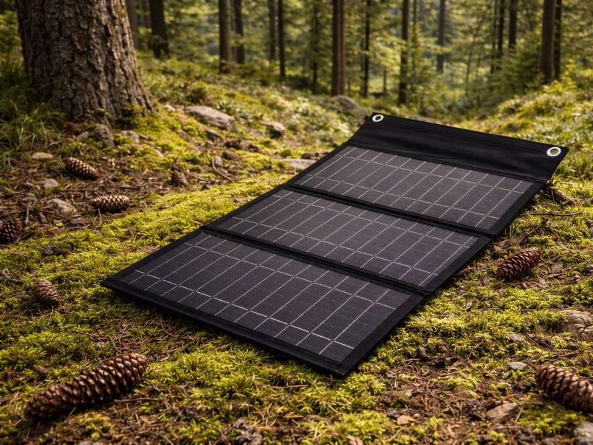 Draagbaar Zonnepaneel 20W – Opvouwbaar Solar Paneel met USB-A & USB-C – Camping, Outdoor & Powerbank Oplader –zonnepaneel – zonnepaneel opvouwbaar – zonnepaneel draagbaar – usb zonnepaneel – camping zonnepaneel – outdoor oplader zonne energie – 84862 – foto 3