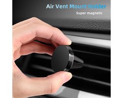 TrendXL Pro - Magnetische Telefoonhouder - Ventilatierooster - Sterke Magneet - Universeel voor Smartphone - Zwart