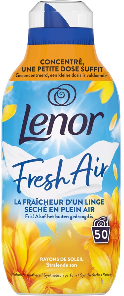 Lenor Wasverzachter Fresh Air Zonnestralen 50 Wasbeurten - 700 ml