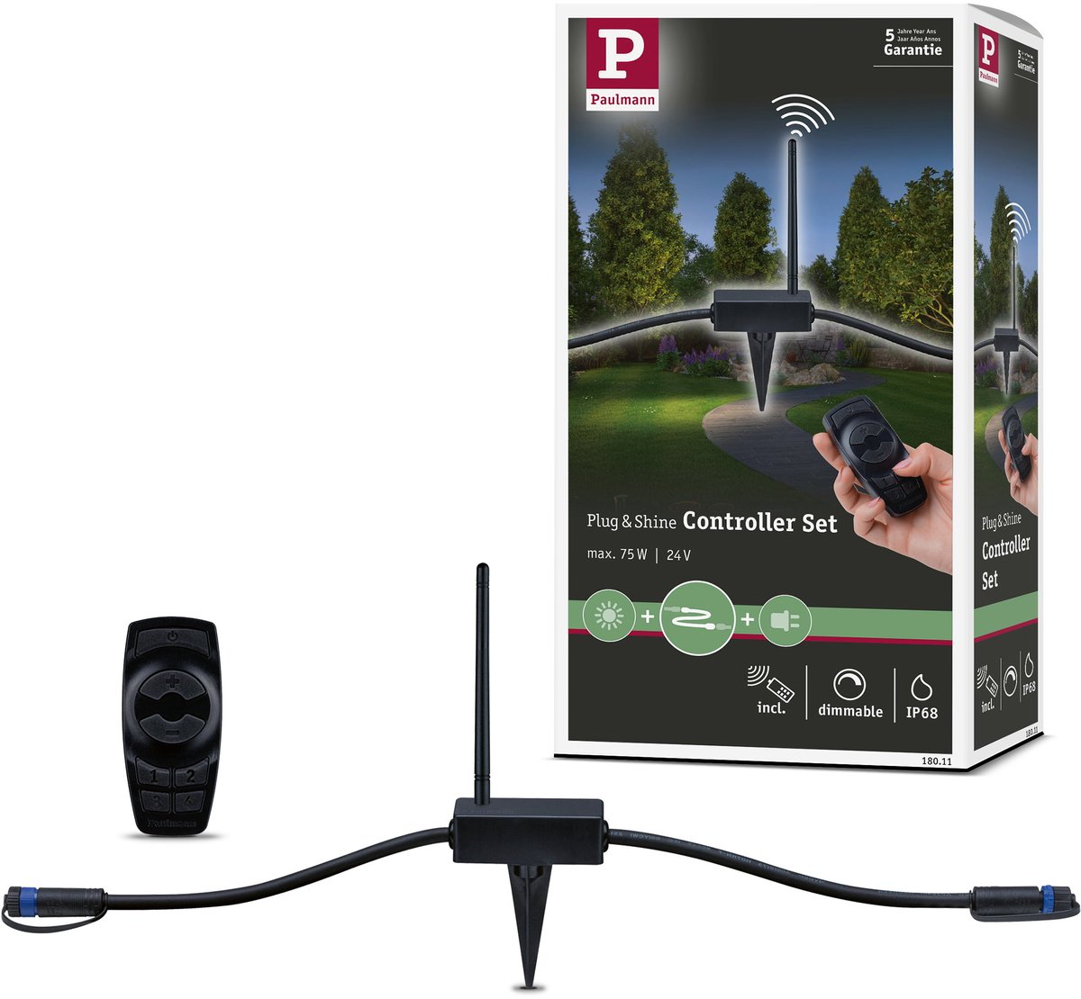 Paulmann Plug & Shine onderdeel afstandsbediening systeem met remote