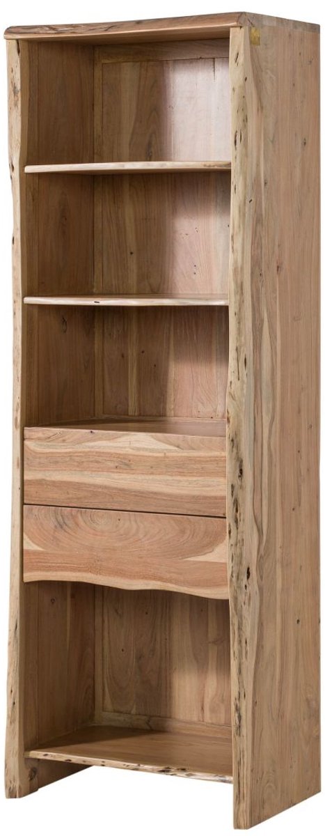 MASSIVMOEBEL24.DE open kast PURE ACACIA #111 natuur 71 x 207 x 45 cm