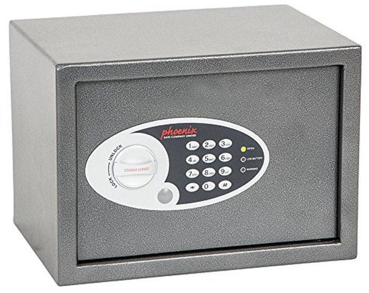 Compacte Meubelkluis met Elektronisch Slot voor Thuis en Kantoor - 25x35x25 cm