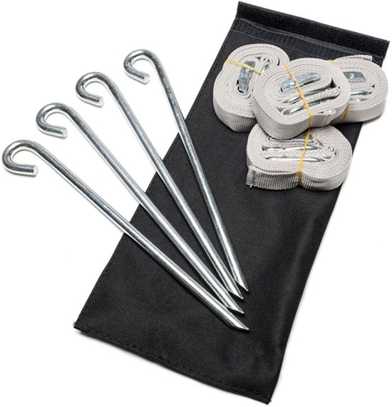 Werktent Go-Work Spanbanden Met Haringen (4 Stuks) — afbeelding 2