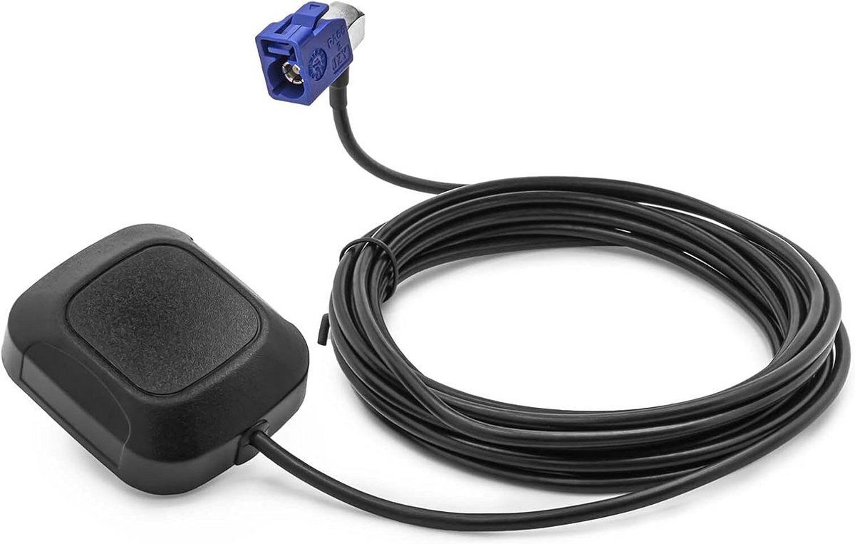 Universele GPS Actieve Antenne met Fakra Hoekstekker en 3 Meter Kabel