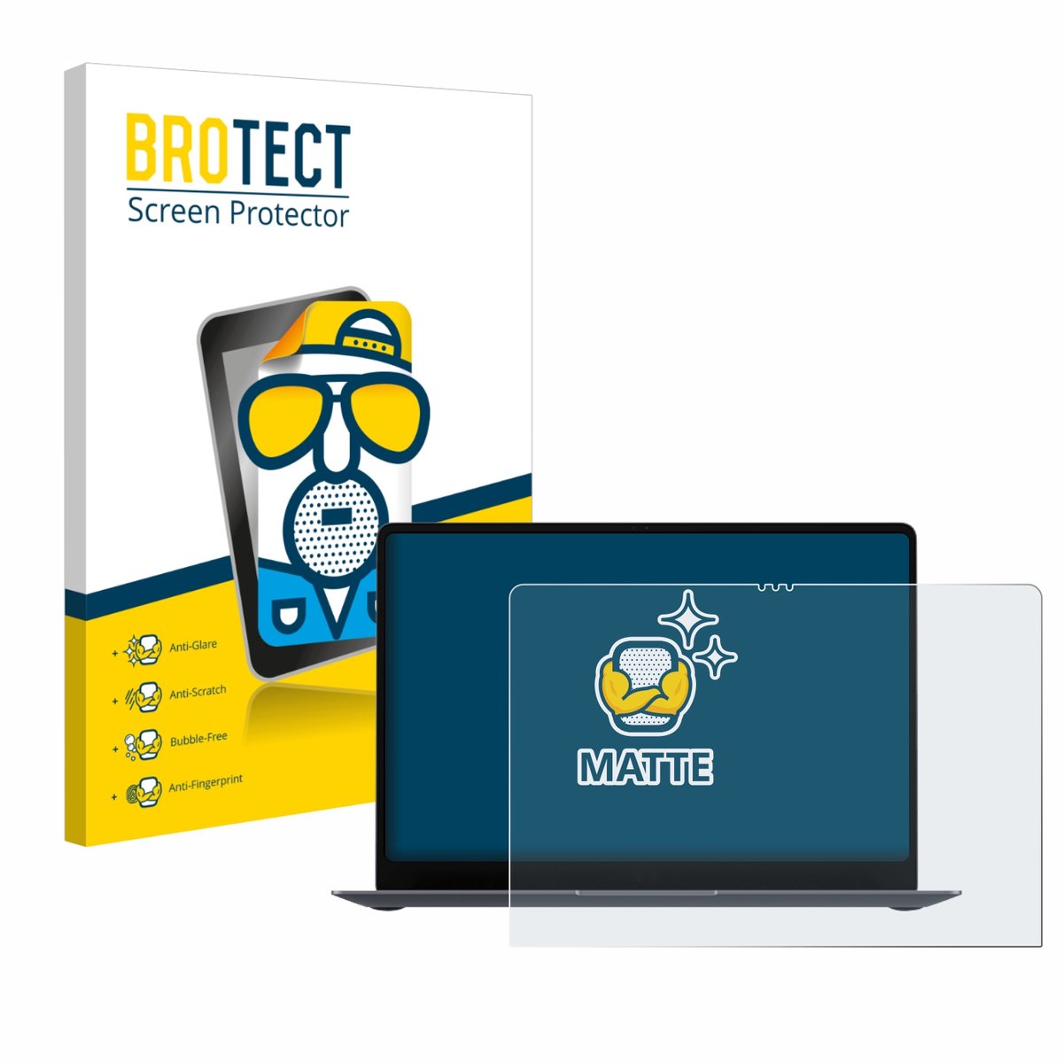 BROTECT - Screenprotector voor Samsung Galaxy Book6 Pro 14" - Folie Beschermfolie matte