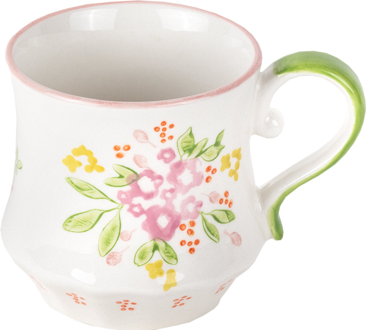 Kitsch Kitchen mok Mercado de Flores groen 350 ml