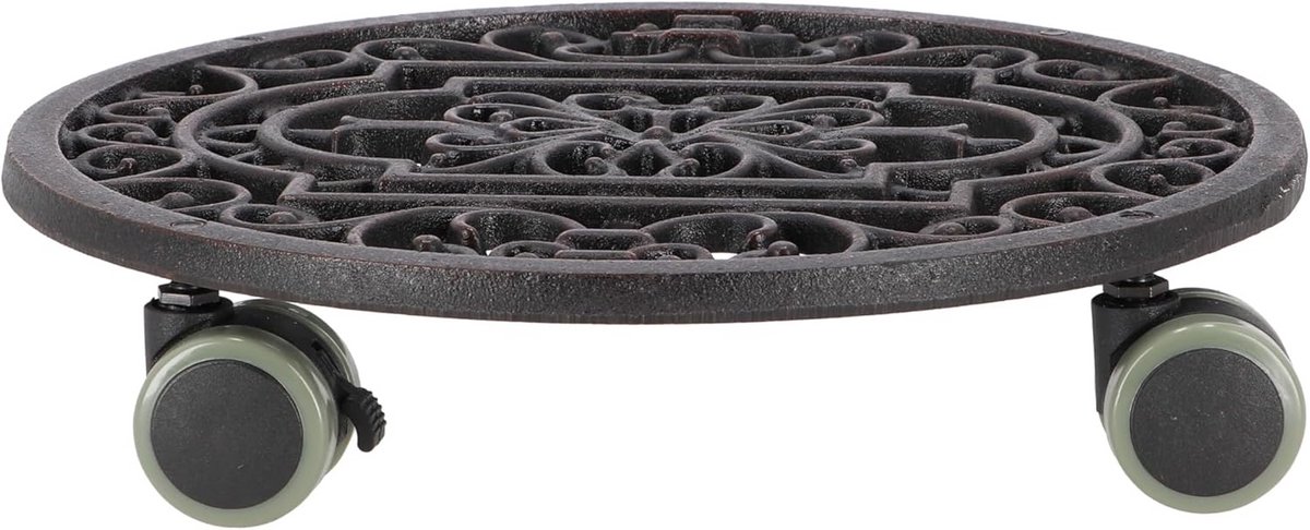 Ronde Plantenroller 29,1 x 29,1 cm - Plantenwagen voor Binnen en Buiten