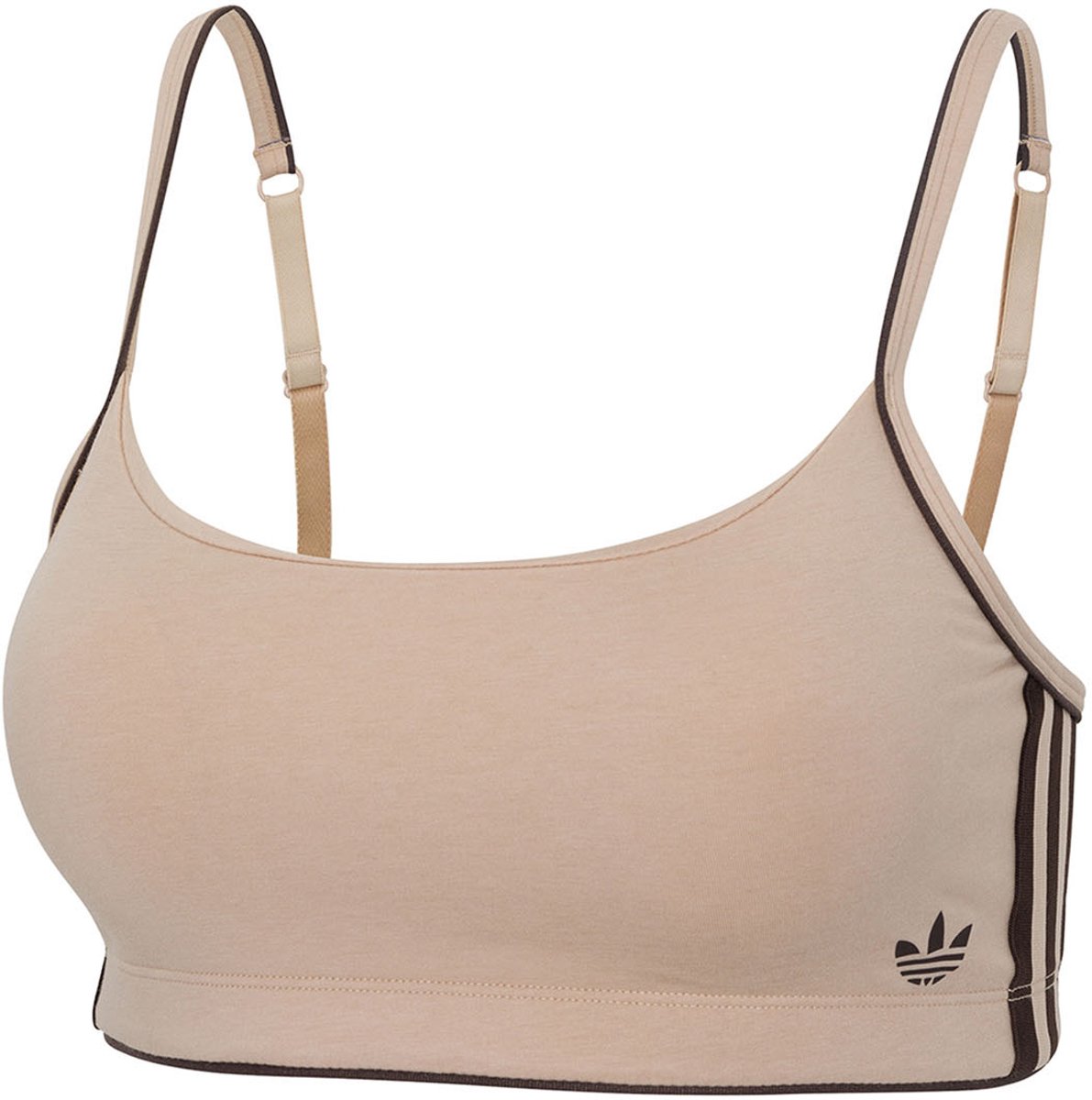 Adidas Originals Bralette Originals Adicolor Comfort Flex Cotton beige