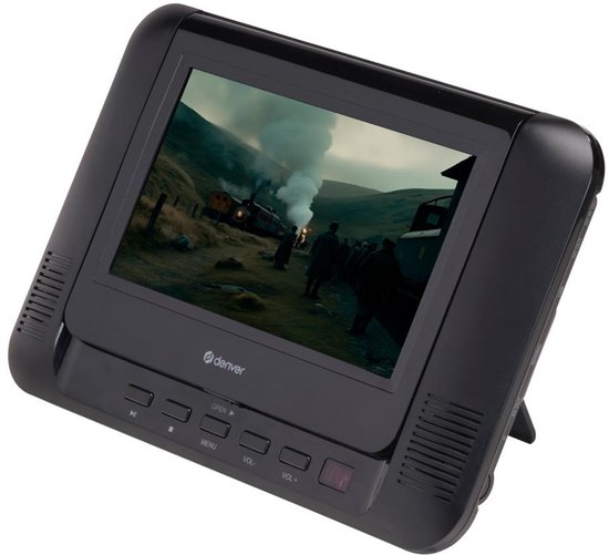 Denver Draagbare DVD Speler Auto - 7 inch - 2 schermen - Incl. Bevestigingsriemen - USB - MTW793 — afbeelding 5
