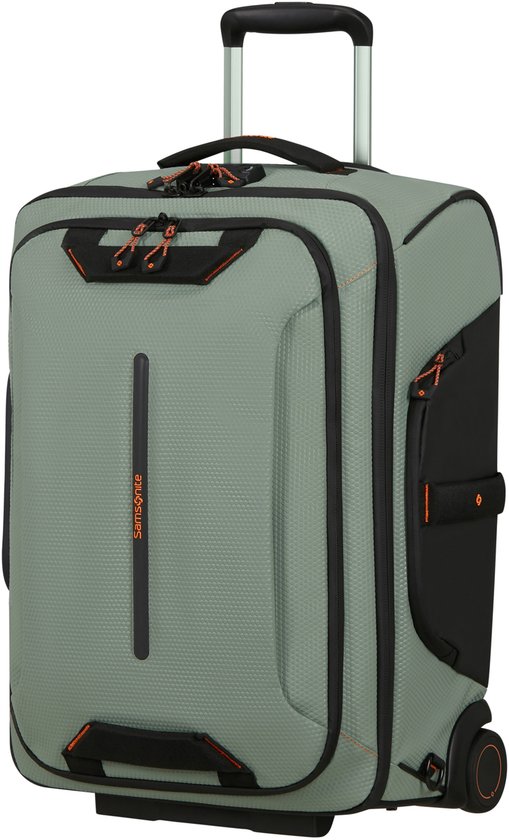 Samsonite Reistas Met Wielen - Ecodiver Duffle/Wh 55/20 Backpack (Handbagage) Light sage