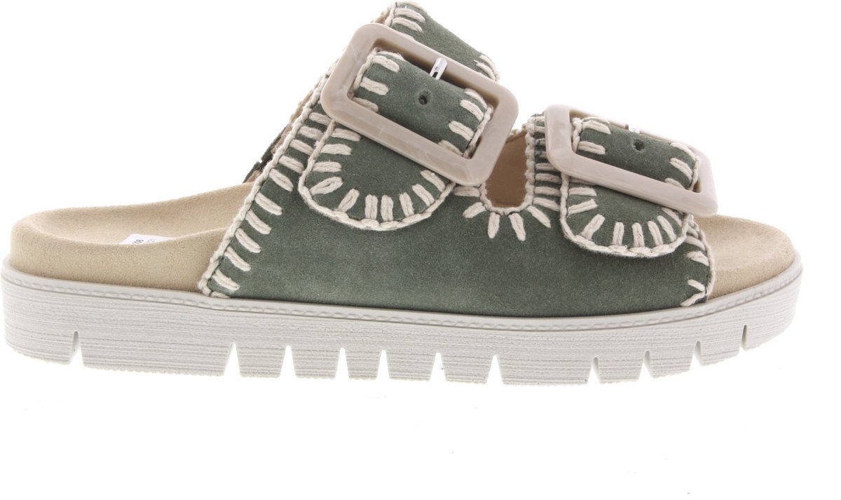 Gabor Dames Slippers - groen