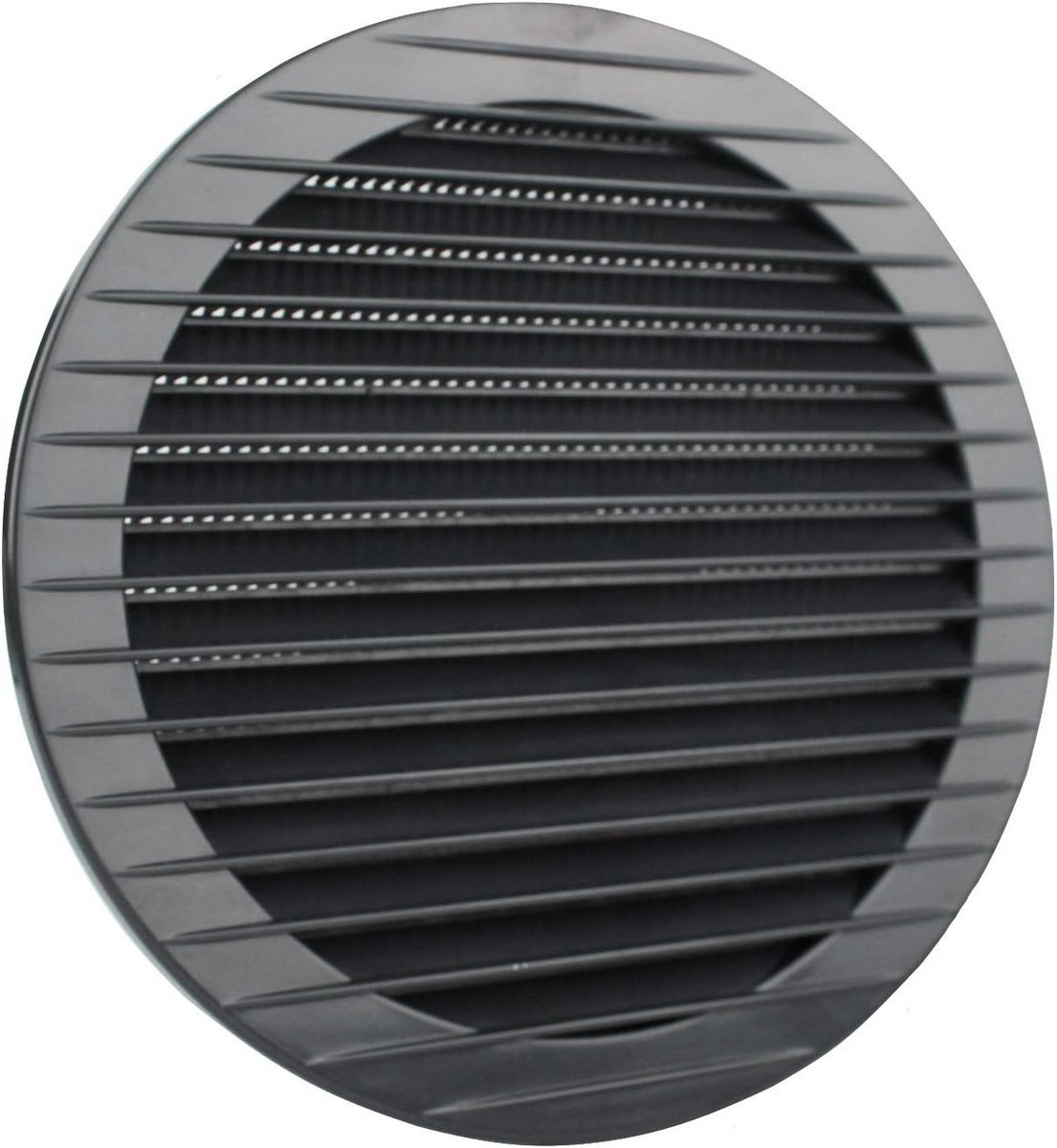 Rond Ventilatierooster met Geïntegreerd Insectengaas in Verschillende Diameters en Kleuren