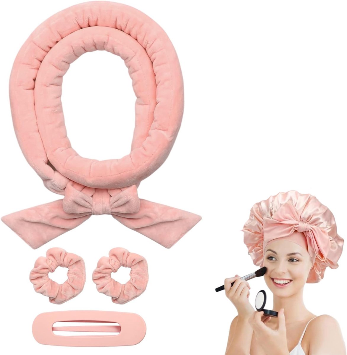 Heatless Curls - Krulspelden - Haar Krullers Zonder Hitte