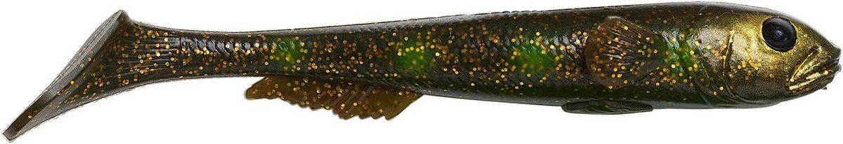 Rubberen Kunstaas Shads voor Snoek en Baars - Realistische 3D Vismotieven