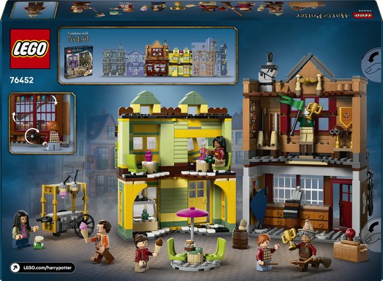 LEGO Harry Potter Zwik & Zwikgel Palais de Quidditch et Set - 76452