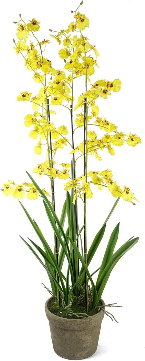 Realistische Kunstmatige Orchidee in Pot voor Binnen en Buiten