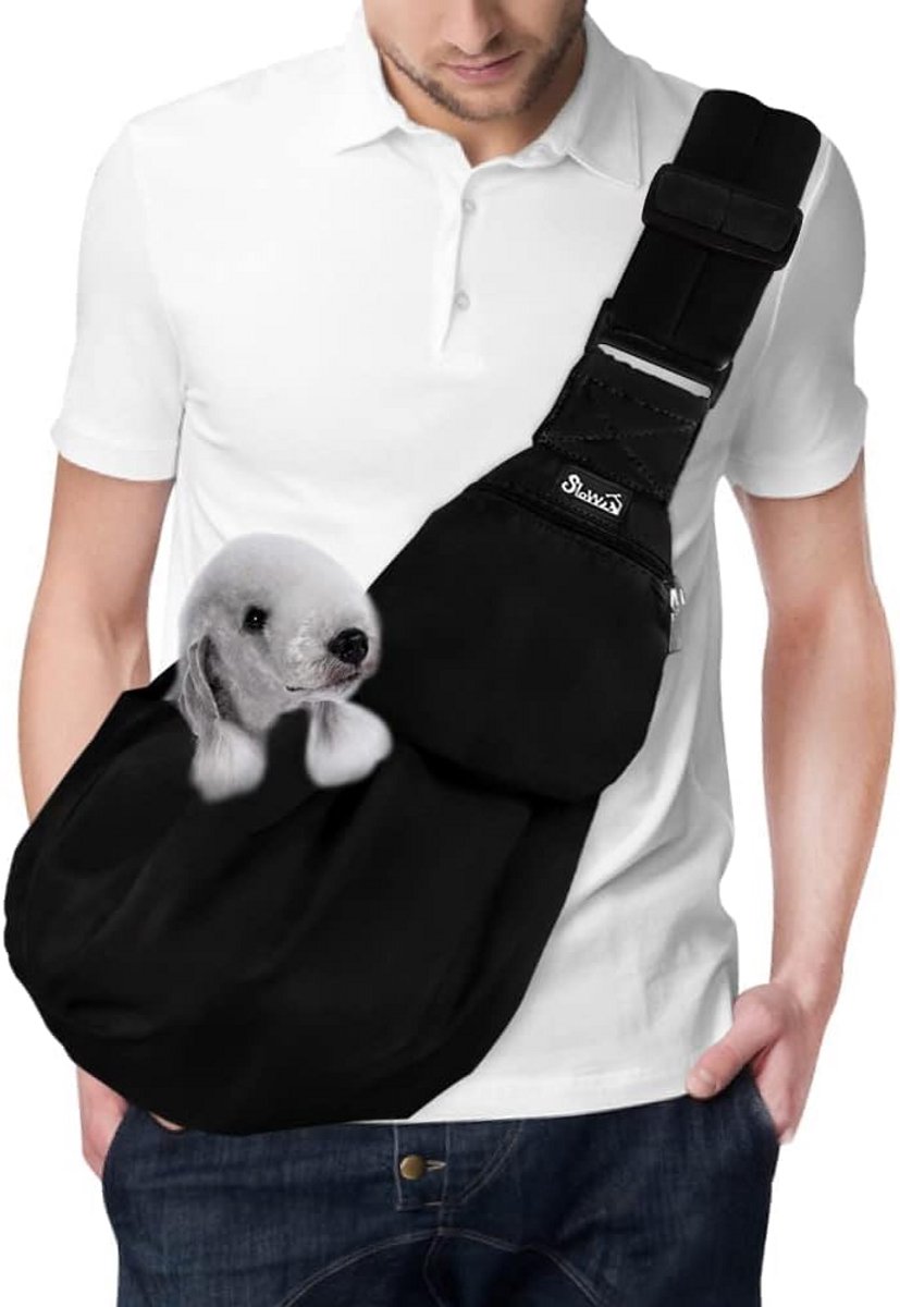 Handvrije Hondendrager Schoudertas Voor Kleine Honden en Puppy's | Verstelbare Sling voor Katten