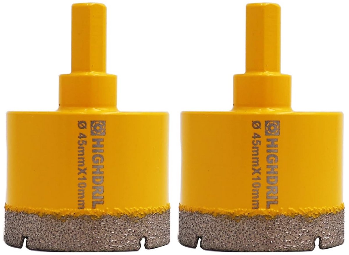 Diamant Kernboor 45mm Vacuüm Gesoldeerd voor Beton Graniet en Tegels
