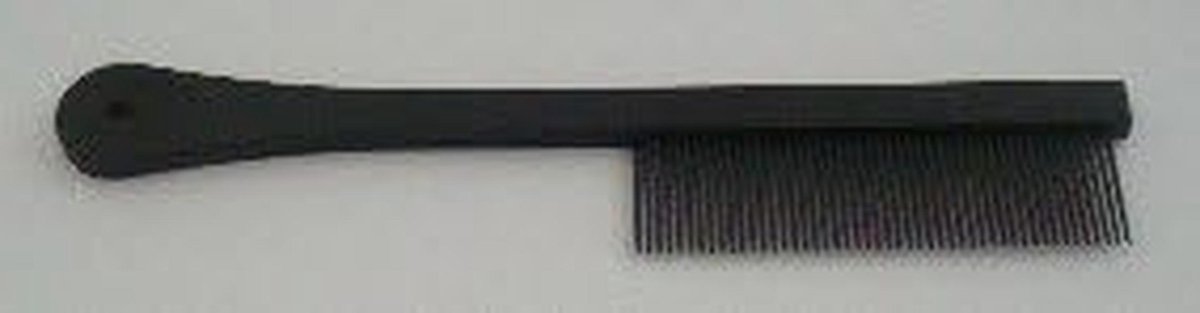 Professionele Zwarte Metalen Kam met Teflon Coating