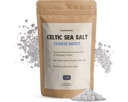 Complément | Sel de Mer Celtique 1 KG | Livraison gratuite | La plus haute qualité | De gros sel