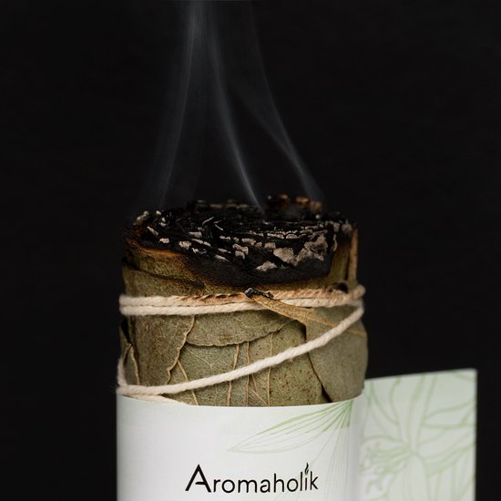 Aromaholik - Eucalyptus Natuurlijke Kadzidło - Stress Vermindering - Aromatherapie - 10 cm — afbeelding 4