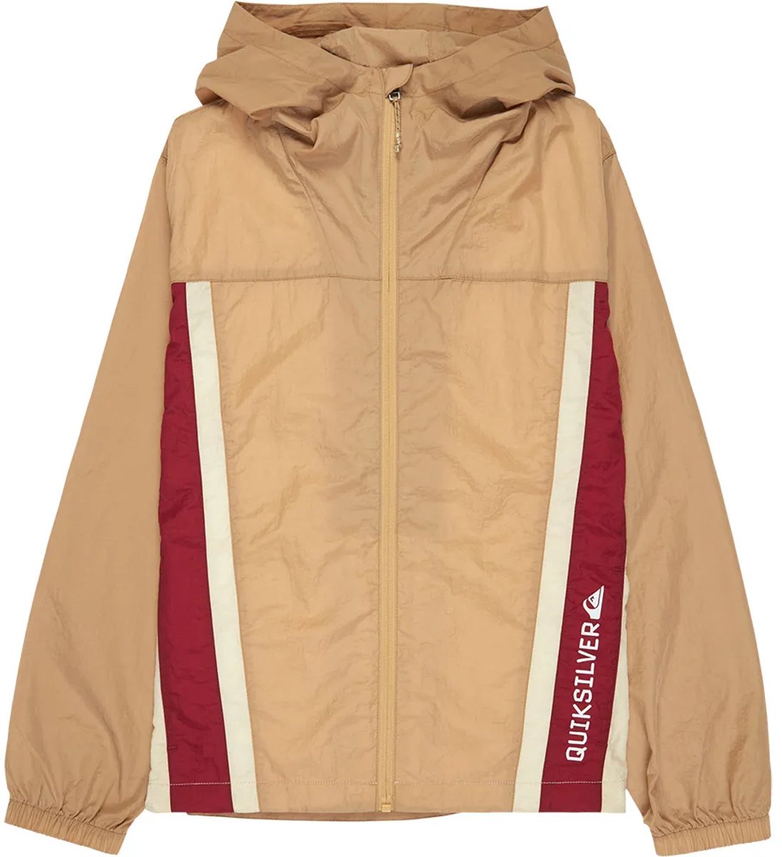 Quiksilver Clicker Windbreaker Regenjas 8 Years Jongen Creme